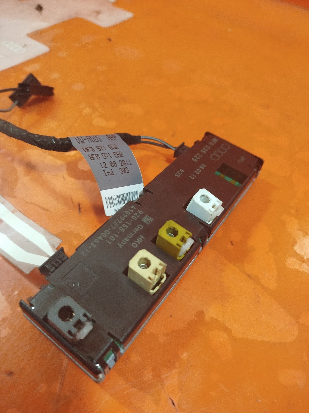 ✅2012 AUDI A5 1.8P ANTENNA AMPLIFIER & RADIO ANTENNA + WARRANTY A222 - Image 10
