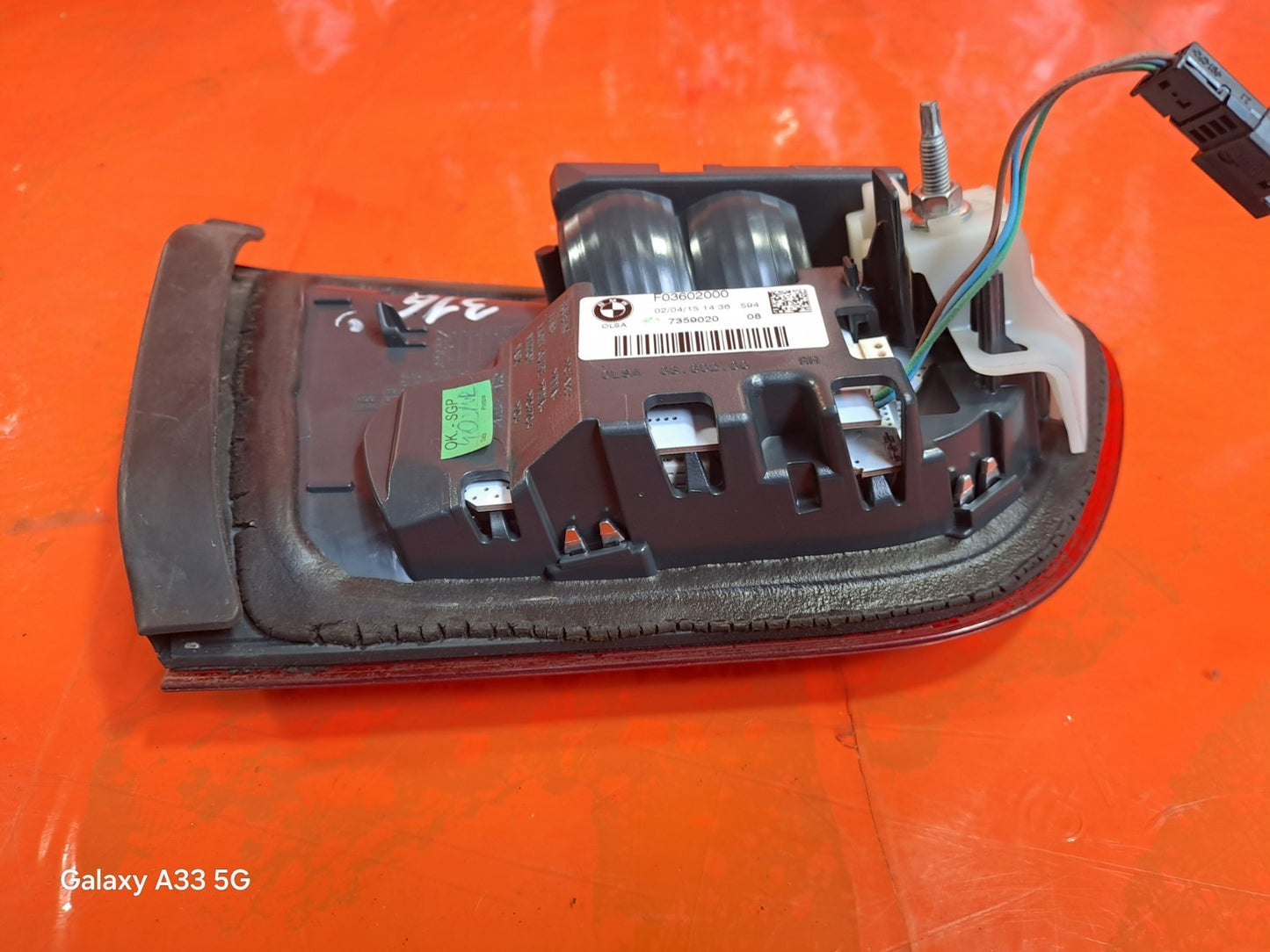 ✅BMW 118D F20 2.0 Diesel 2015 Rear Right Inner Tail Light 7359020 Warranty A316 - Image 11