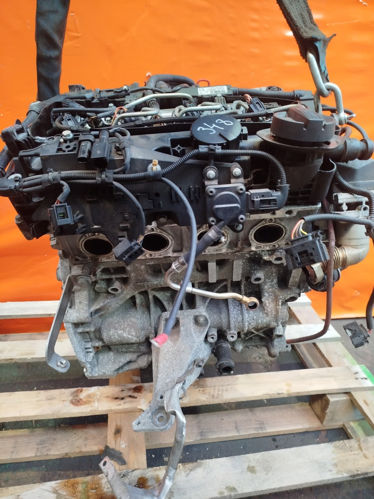 ✅BMW E88 118D M SPORT 2.0 DIESEL 2013 N47D20U0 ENGINE COMPLETE Warranty A348 - Image 3