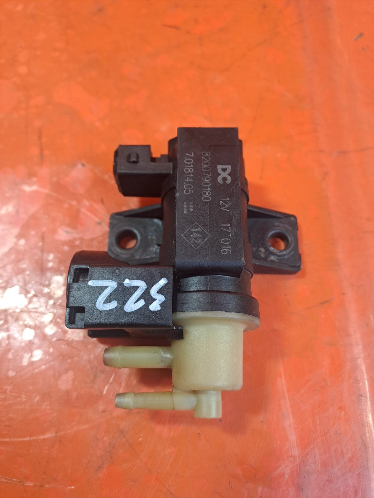 ✅2017 NISSAN JUKE TEKNA F15 TURBO BOOST VALVE 8200790180 + WARRANTY A322 - Image 5