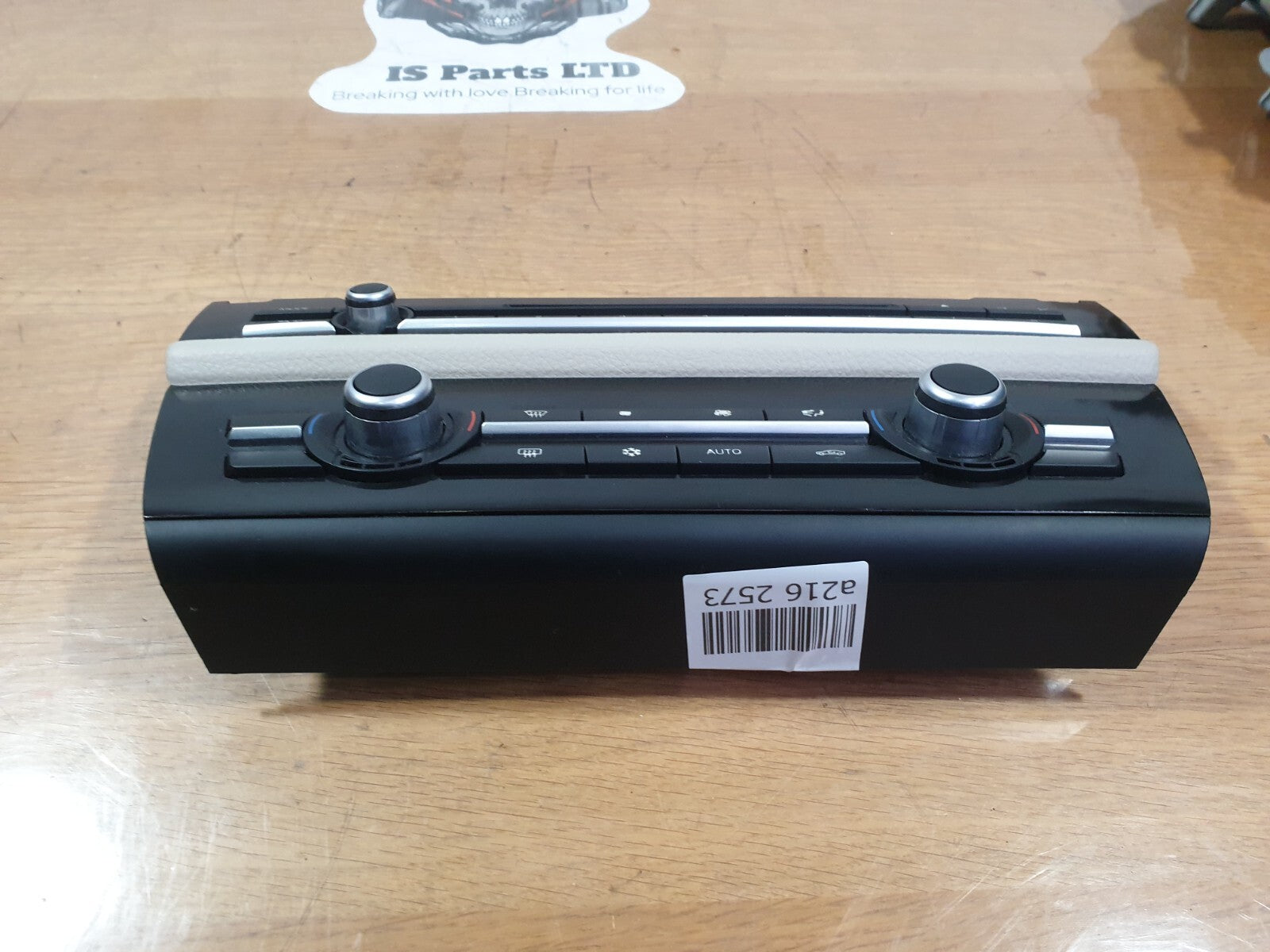 BMW 520D F11 2.0 DIESEL 2010 HEATER CONTROL AUDIO RADIO CD CONTROLLER PANEL A216 - Image 8
