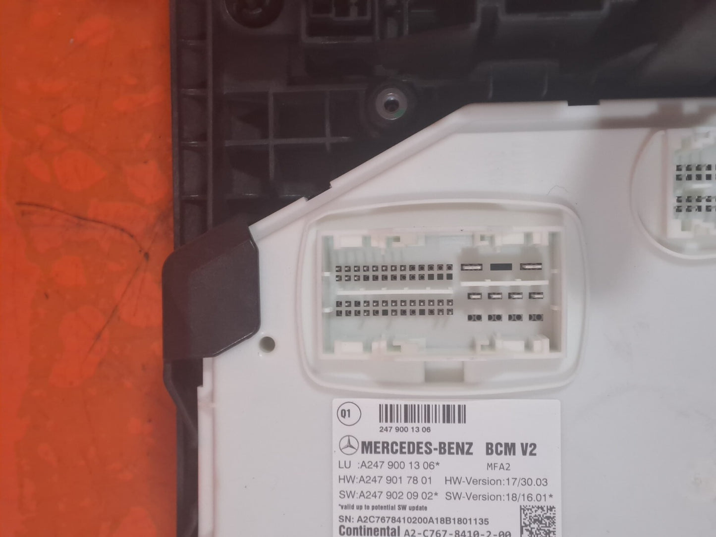 ✅MERCEDES W177 A180 SPORT 1.5 DIESEL 2019 BCM BODY CONTROL MODULE A2479001306 - Image 9