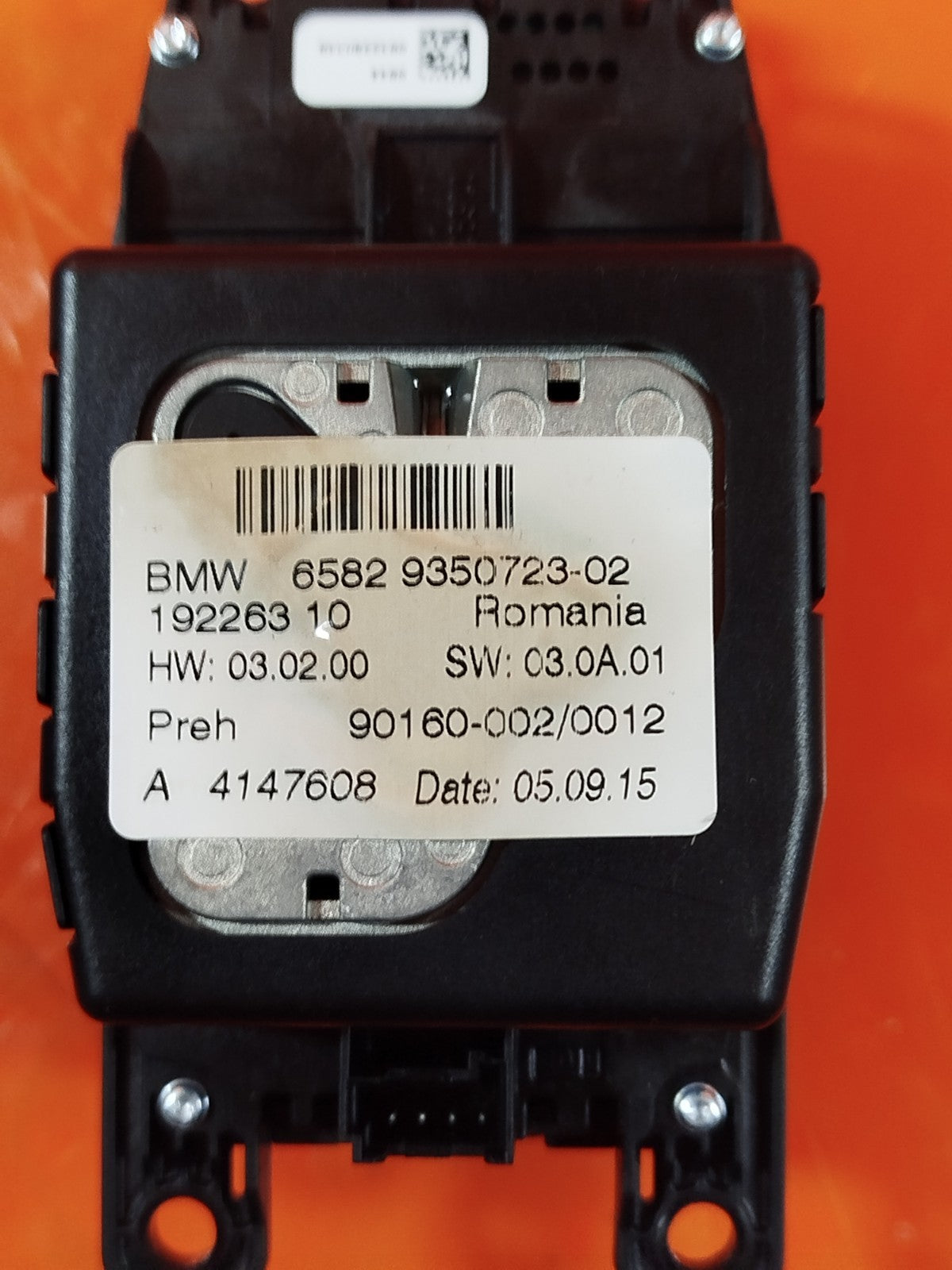 ✅BMW 2 SERIES F22 220D M SPORT 2015 IDRIVE MULTIMEDIA CONTROLLER 9350723 A315 - Image 6