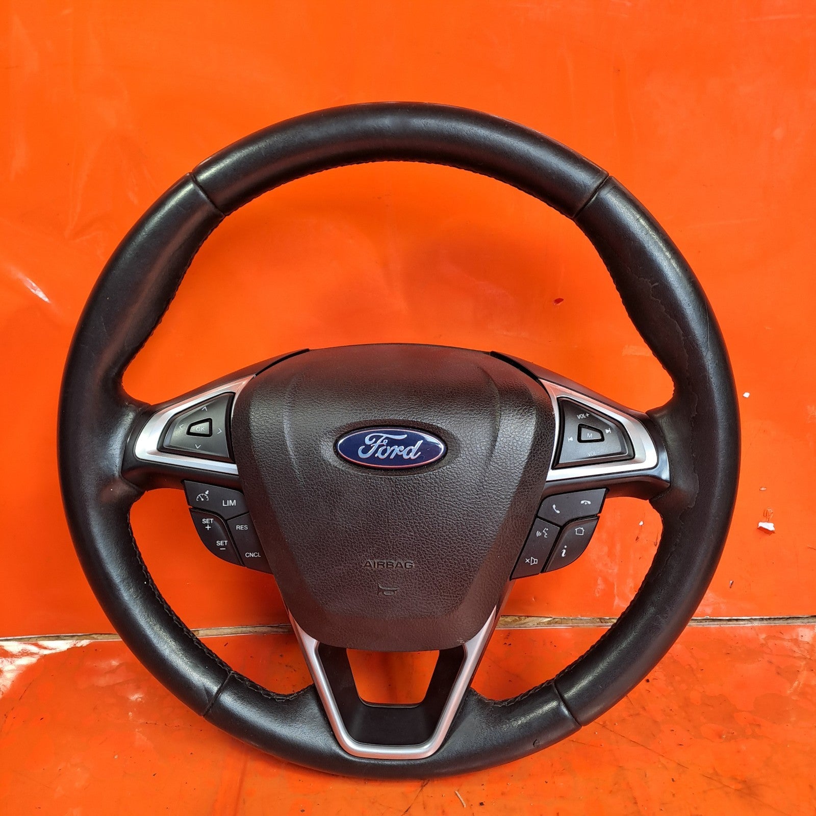 ✅2017 FORD GALAXY MK4 MULTIFUNCTION STEERING WHEEL DS73-3600-BM Warranty A296 - Image 2
