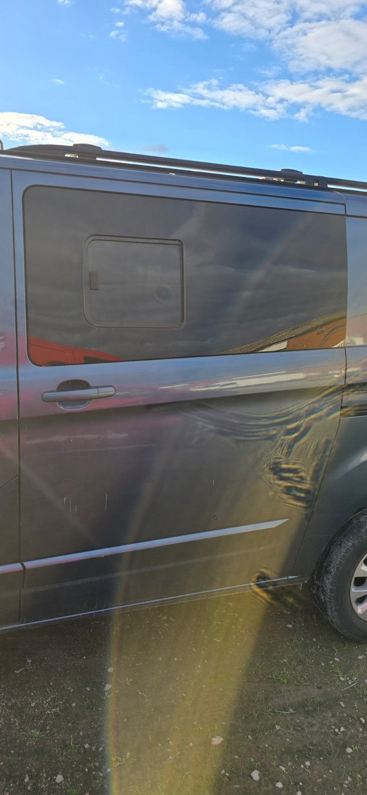 Ford Transit Custom 2.0 Diesel 2021 Left Side Sliding Door Blue Warranty A420 - Image 3