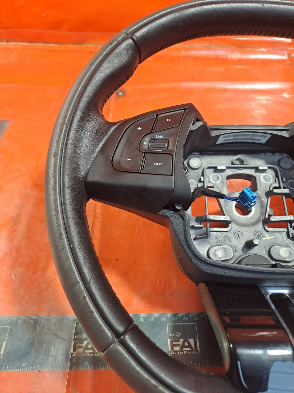 ✅2015 CITROEN C4 CACTUS STEERING WHEEL 98085005ZD + WARRANTY A327 - Image 4