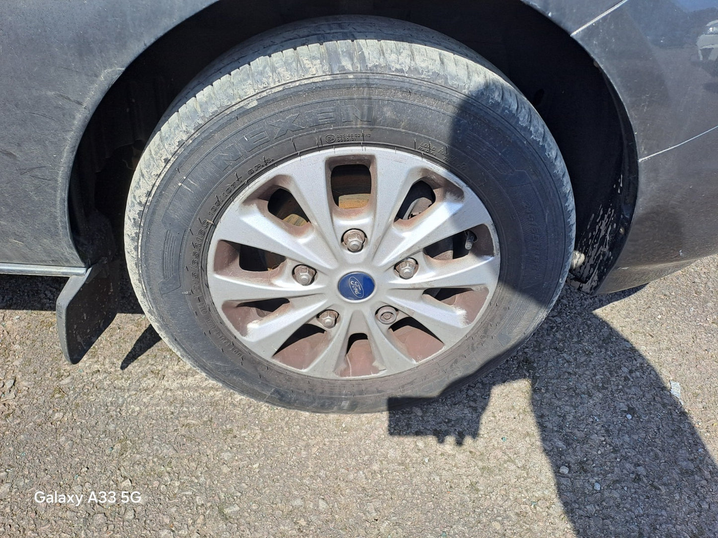 ✅2019 Ford Transit Custom Alloy Wheel with Tyre 215/65 R16 JK21-1007-GA A383 - Image 1