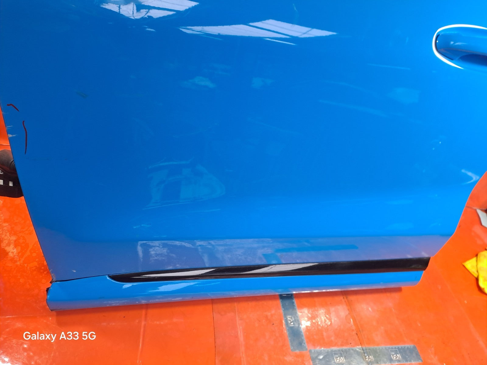 ✅2023 FORD PUMA ST FRONT LEFT DOOR BLUE dent + WARRANTY A307 - Image 9