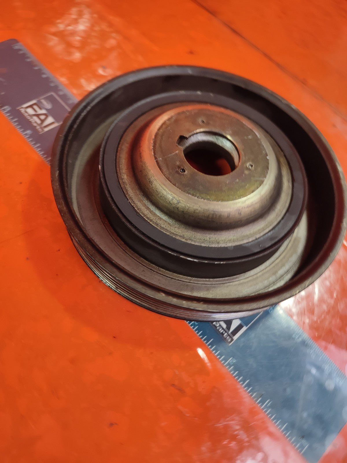 ✅2018 FORD GALAXY ZETEC CRANKSHAFT PULLEY 9801350180 + WARRANTY A301 - Image 11