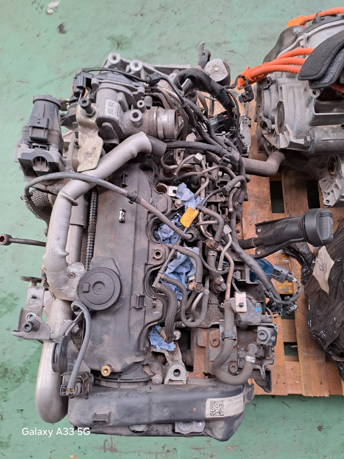 ✅MERCEDES W176 1.5 DIESEL ENGINE WITH GEARBOX COMPLETE Warranty xAA - Image 5