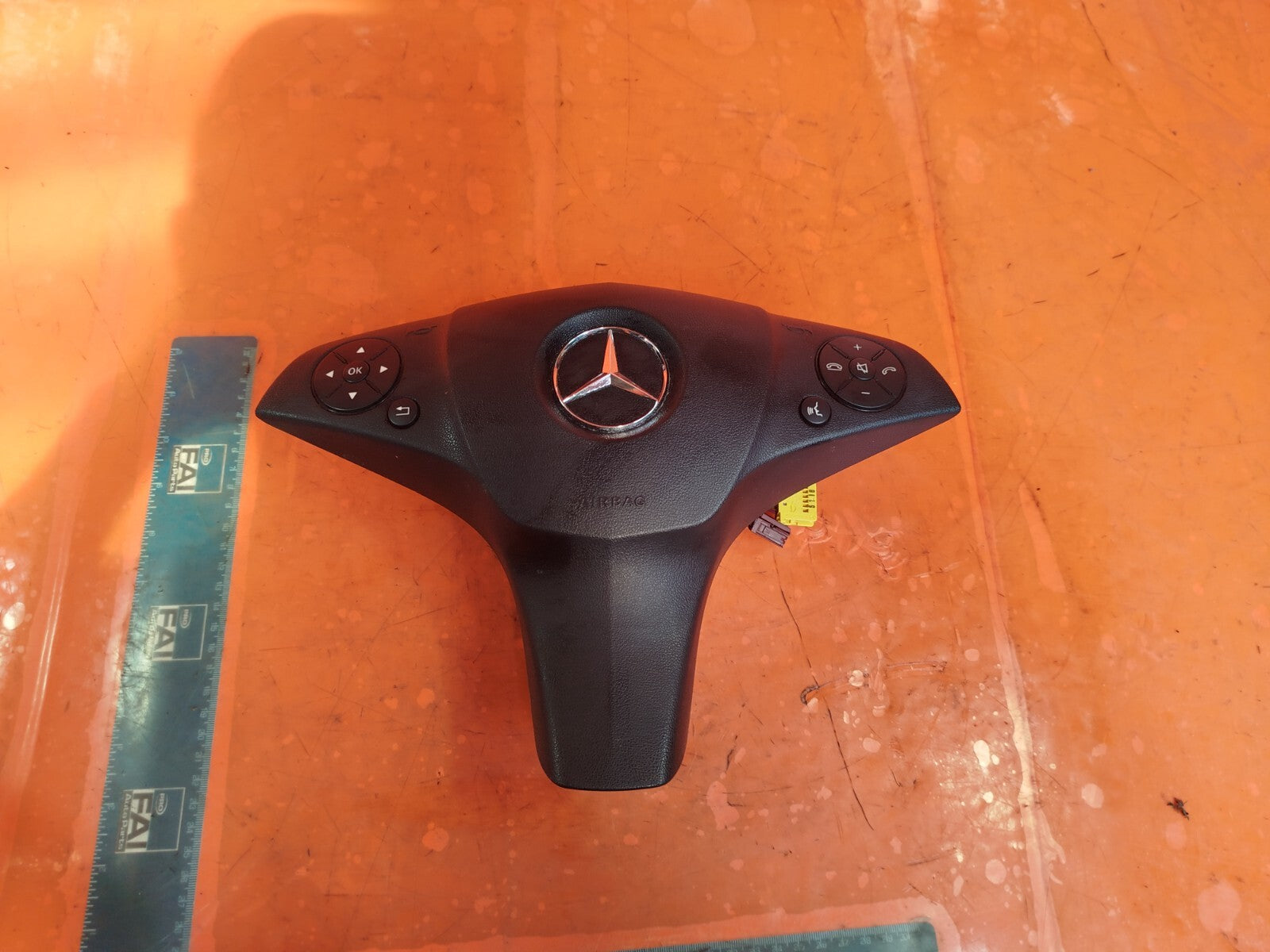 ✅MERCEDES C250 W204 2.1 DIESEL 2011 STEERING WHEEL ARBAG A2048605502 Warranty - Image 1