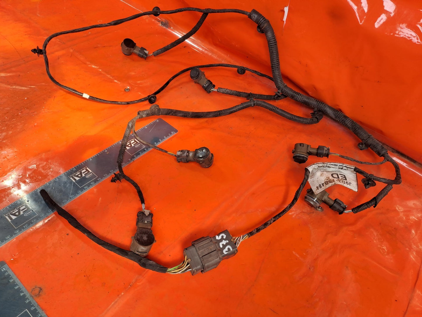 ✅2020 Jaguar I-Pace X590 Rear Bumper Wiring Loom J9D3-15B484 + Warranty A375 - Image 5