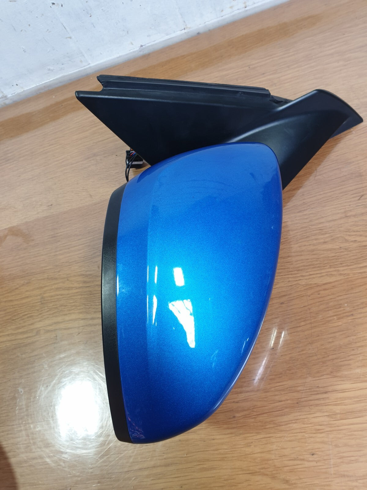 ✅2020 PEUGEOT 208 ALLURE EV FRONT RIGHT WING MIRROR BLUE + WARRANTY A197 - Image 9