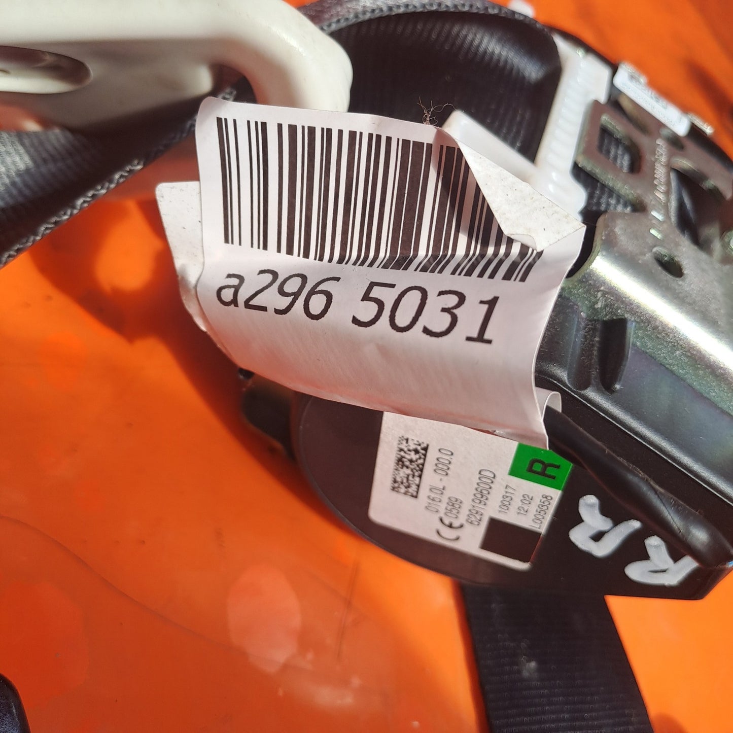✅Ford Galaxy Zetec 2017 2.0 Diesel REAR RIGHT SEAT BELT Warranty A296 - Image 10