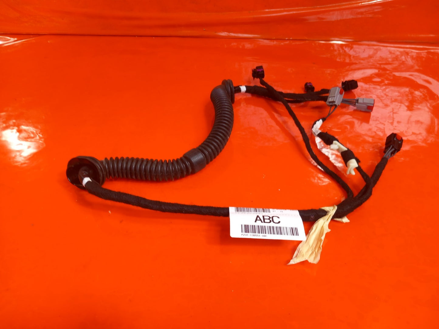 2024 Ford Transit Custom Rear Left Door Wiring Loom PZ3T-13B551-ABC A406 - Image 7