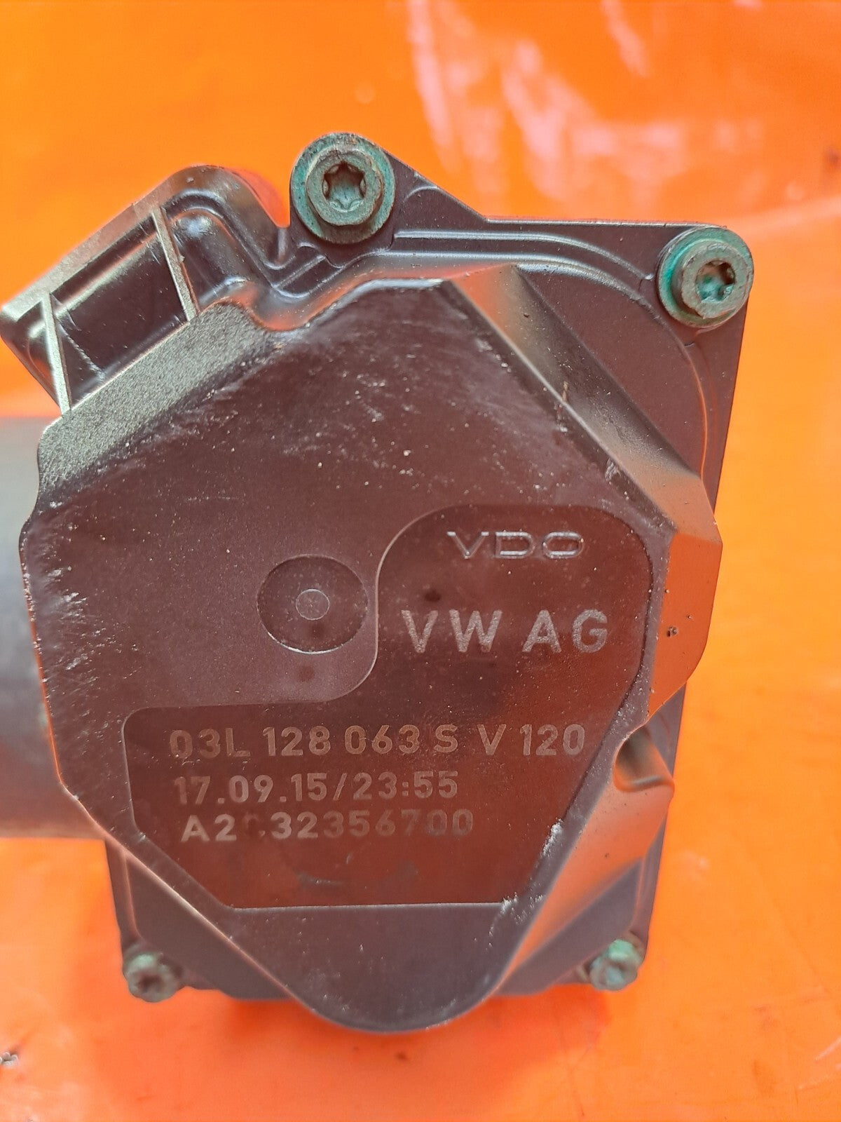 ✅VW CRAFTER CR35 2.0 DIESEL 2015 THROTTLE BODY 03L128063S Warranty A278 - Image 6