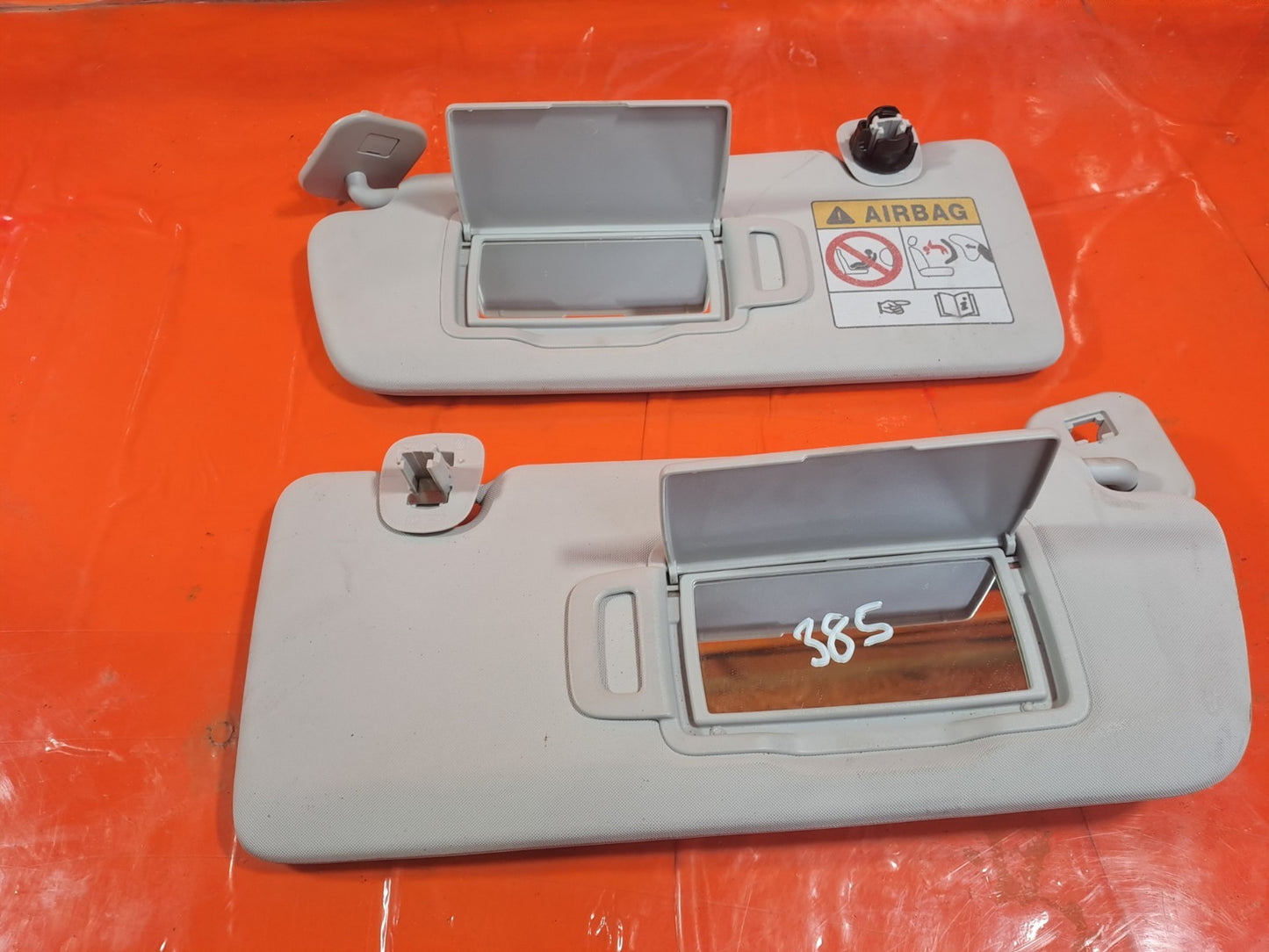 ✅2021 Renault Captur MK2 Iconic Sun Visor Pair Left & Right + Warranty A385 - Image 7