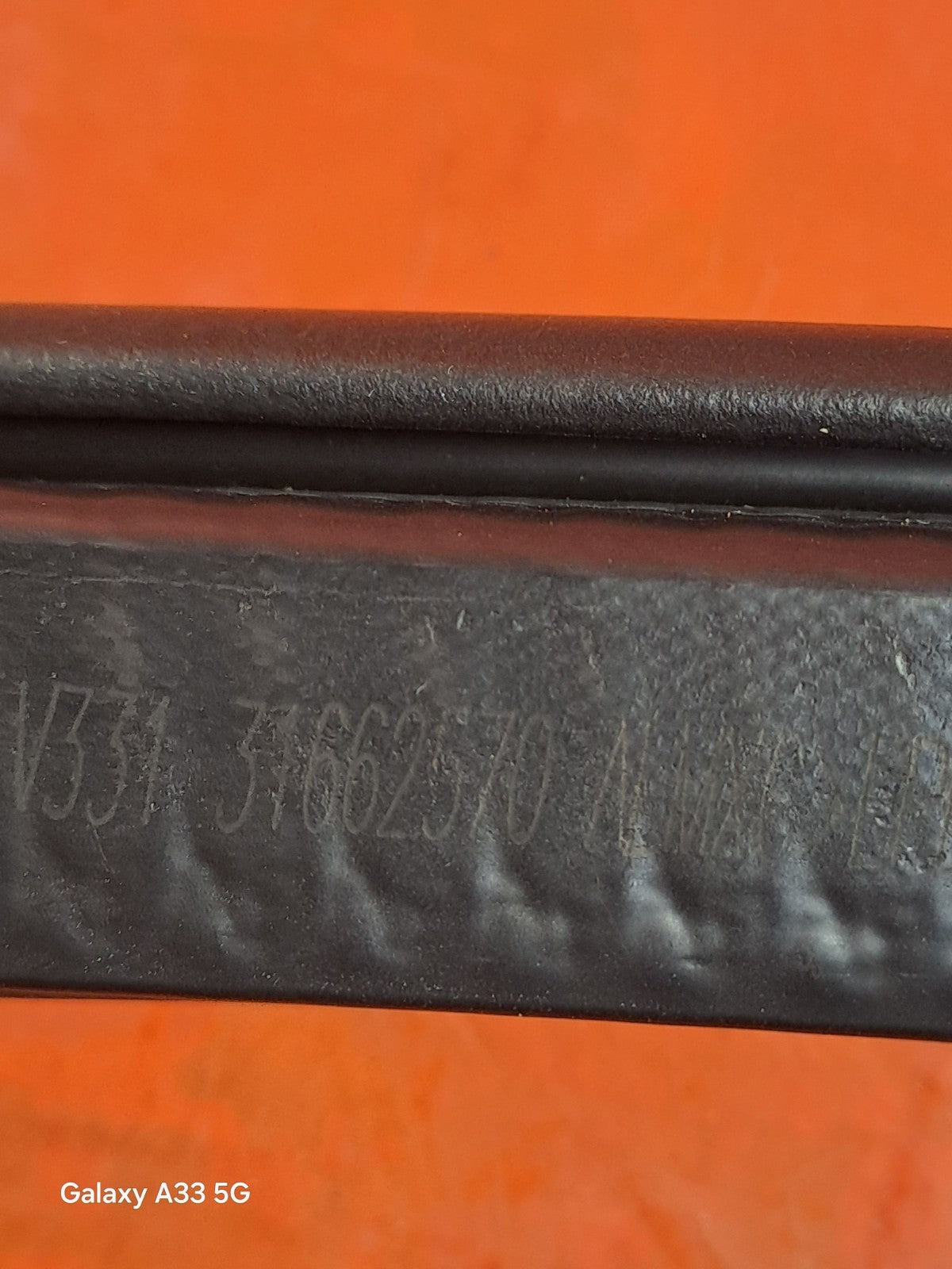 ✅POLESTAR 2 LONG RANGE 2023 REAR RIGHT DOOR SEAL RUBBER 31662570 A312 - Image 6