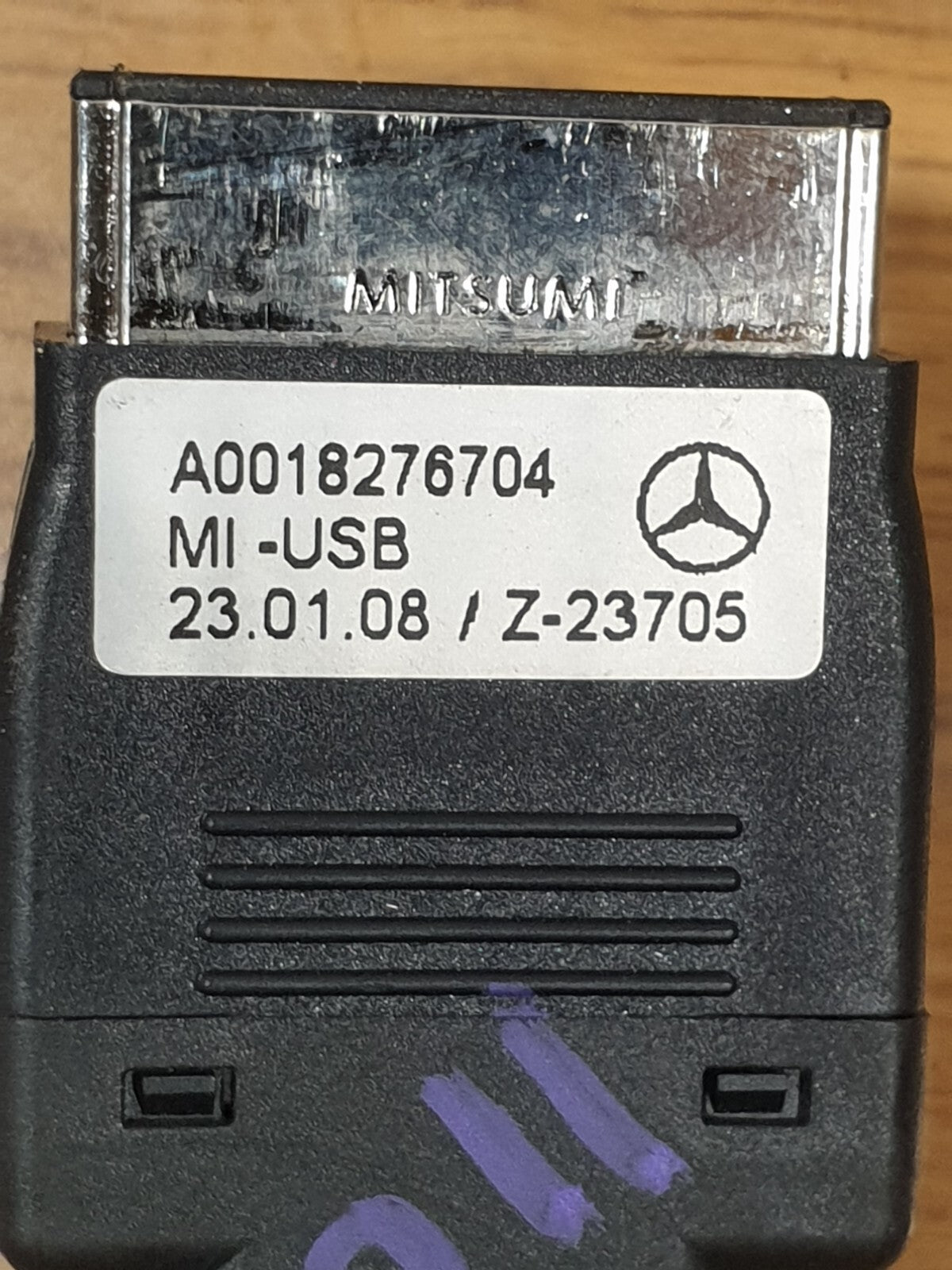 MERCEDES B CLASS W246 1.8 DIESEL 2012 MI-USB SOCKET PORT CONNECTION A0018276704 - Image 7