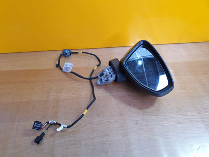 ✅AUDI A3 S LINE 1.4 PETROL 2021 FRONT RIGHT POWER FOLD WING MIRROR BLUE A046729 - Image 1