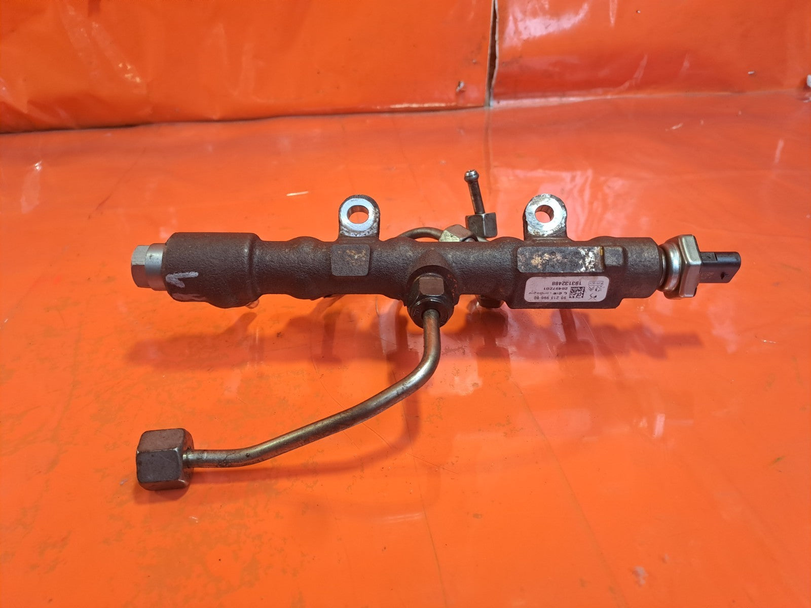 ✅2020 Citroen Berlingo 1.5 Diesel Fuel Rail 9821399680 + Warranty A381 - Image 8
