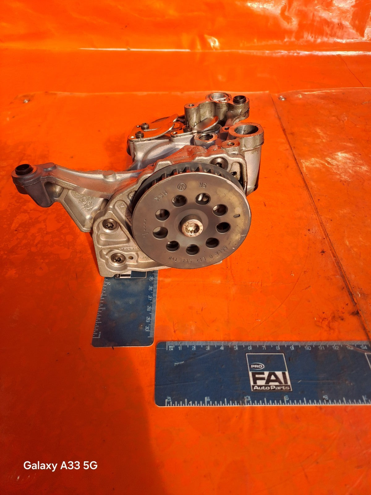 2016 Audi Q5 8R 2.0TDI Engine Oil Pump 04L145208AA Warranty A152 - Image 7