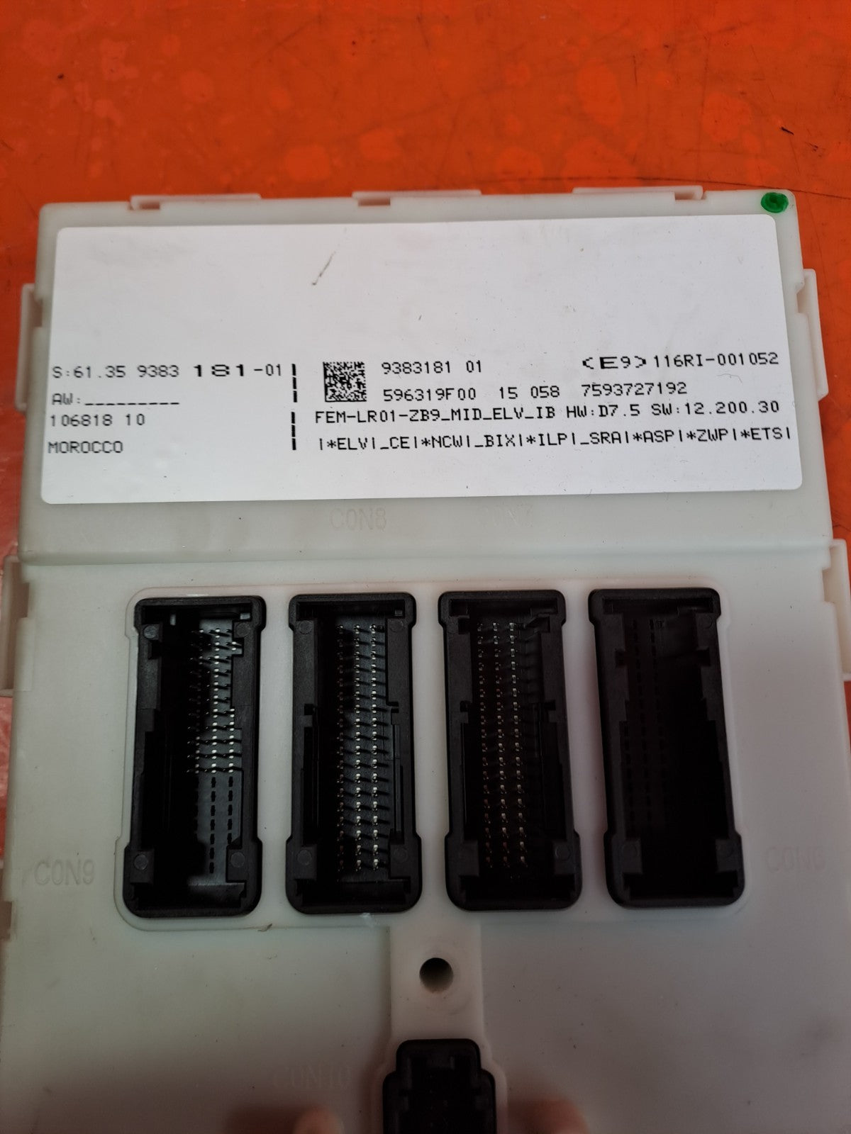 ✅BMW F22 218D SPORT 2.0 DIESEL 2015 BODY CONTROL MODULE 9383181 Warranty A361 - Image 7