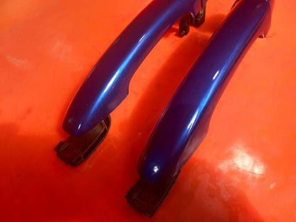 Renault Captur 1.6 Petrol 2023 Front Door Exterior Handles Pair Blue/Grey A392 - Image 4