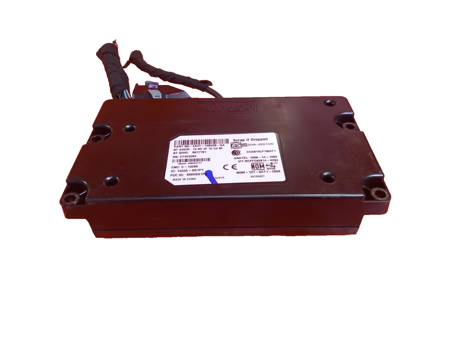 2015 Ford Tourneo Custom Bluetooth Control Module EK2T-14B428-GA Warranty A377 - Image 1