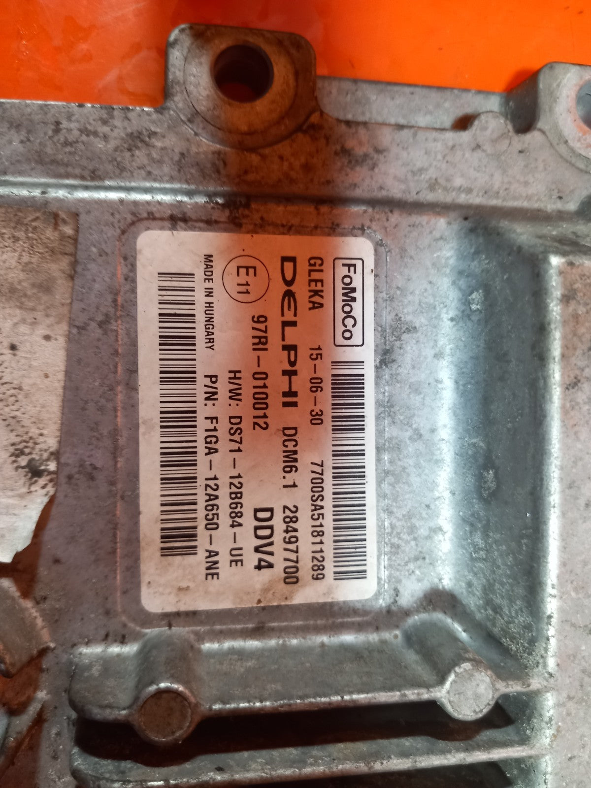 2021 Ford Transit Custom Engine ECU Kit DS71-12B684-UE Warranty A372 - Image 10