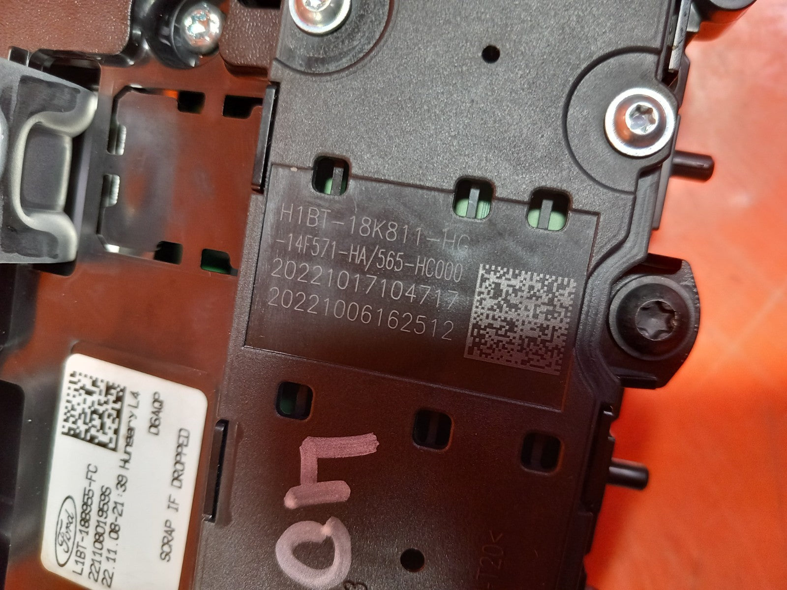 2023 Ford Transit Custom Media Radio Display Screen L1BT-18B955-FC Warranty A404 - Image 10