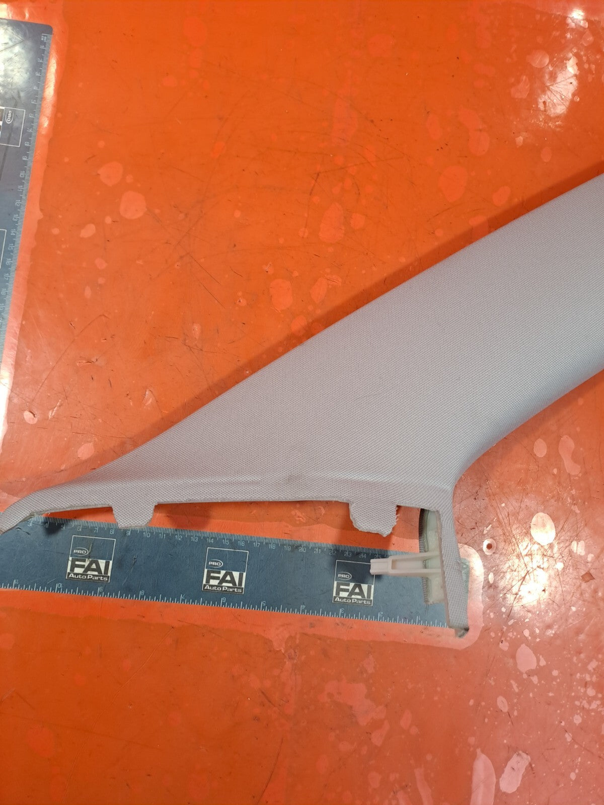 TESLA MODEL 3 LONG 2024 FRONT RIGHT A PILLAR COVER TRIM 1731774-10-D Warranty - Image 2