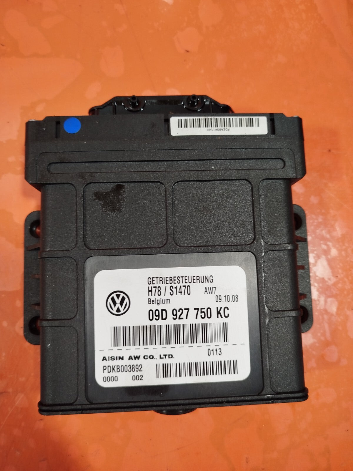 ✅AUDI Q7 S LINE QUATTRO 3.0 DIESEL 2009 GEARBOX CONTROL MODULE ECU 09D927750KC - Image 11