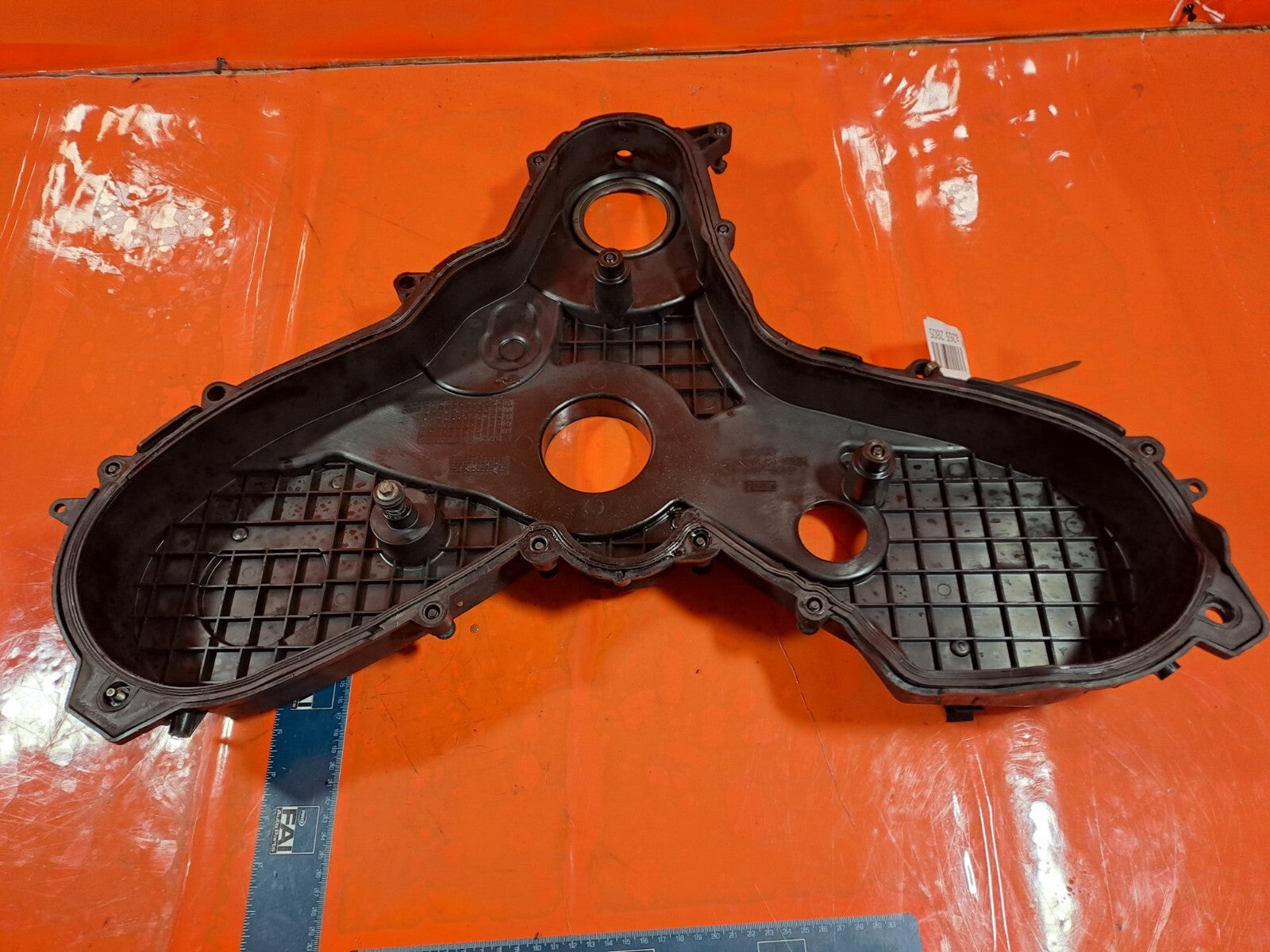 ✅2010 LAND ROVER DISCOVERY 4 L319 FRONT TIMING BELT COVER 4H2Q-6019-AK A265 - Image 10