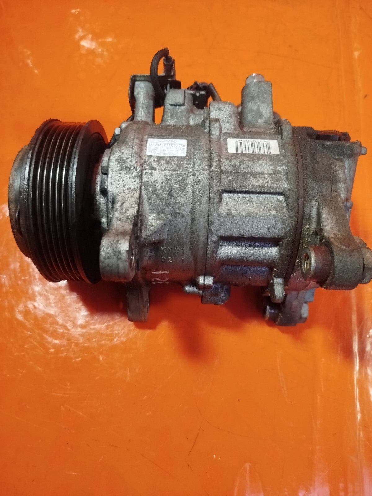✅BMW F30 320D 2.0 DIESEL 2012 N47D20O1 A/C AIR CON COMPRESSOR PUMP 9223694 A321 - Image 5