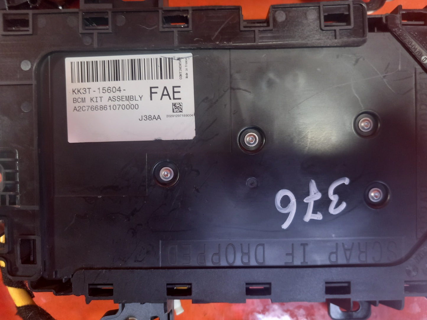Ford Transit Custom 2.0 Diesel 2019 Engine ECU Kit KK2112A650FA BK2AV21990 A376 - Image 10