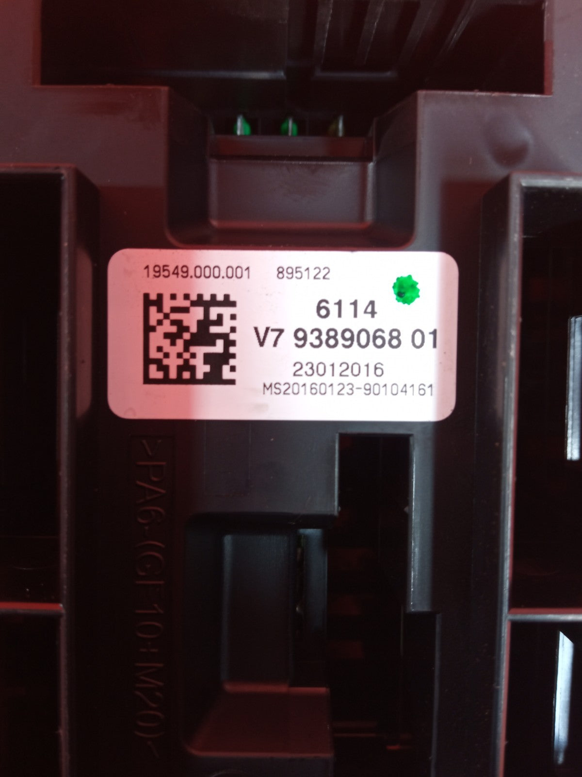 ✅BMW 420D F33 2.0 DIESEL 2016 FRONT FUSE BOX POWER DISTRIBUTION BOX 9389068 A368 - Image 7