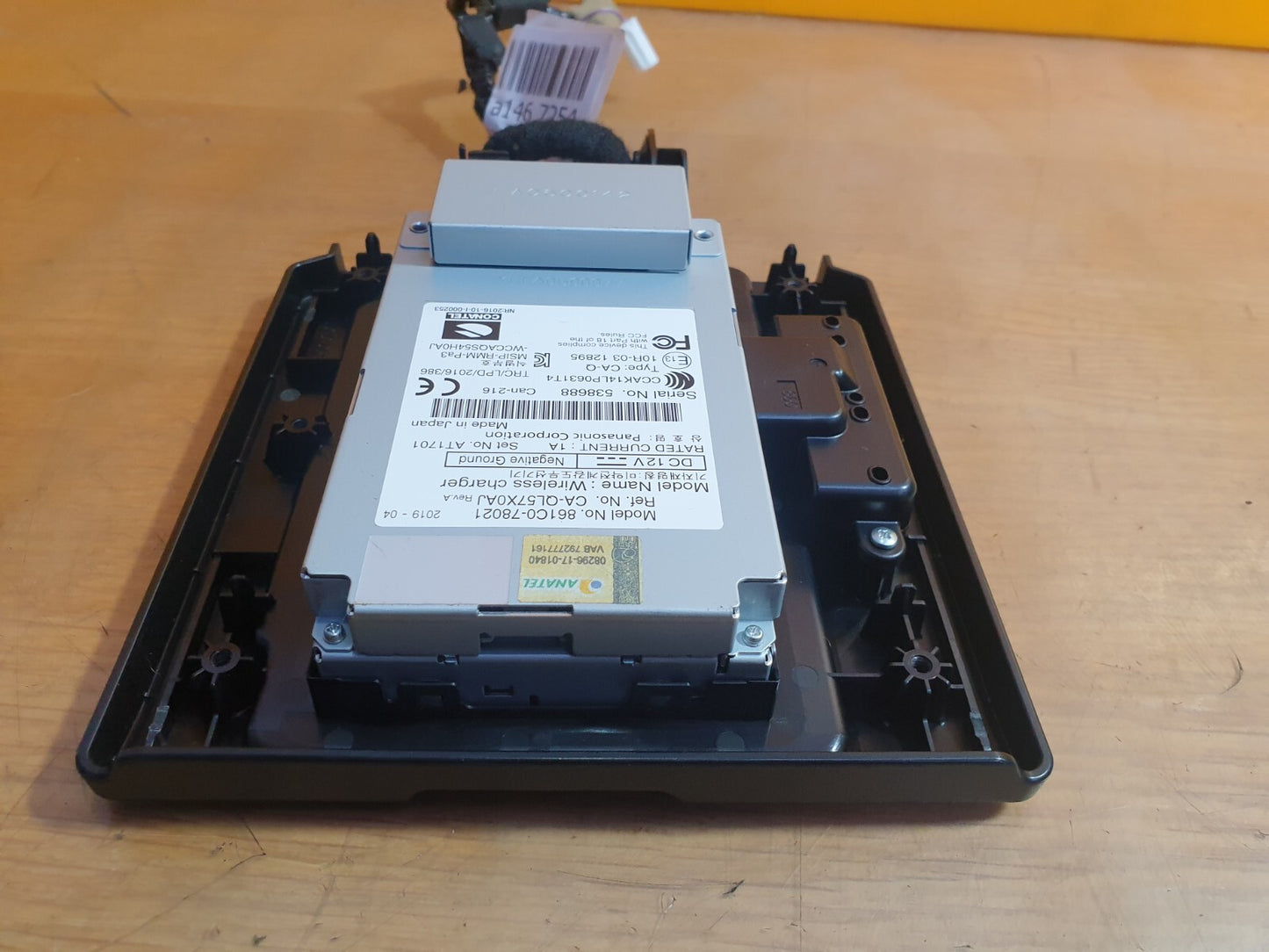 ✅2019 Lexus NX 300H Wireless Phone Charger Module 861C0-78021 + Warranty A146 - Image 10