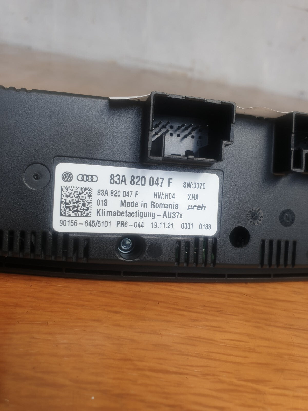 ✅AUDI A1 SPORT 1.0 PETROL 2022 HEATER CLIMATE CONTROL PANEL 83A820047F Warranty - Image 10