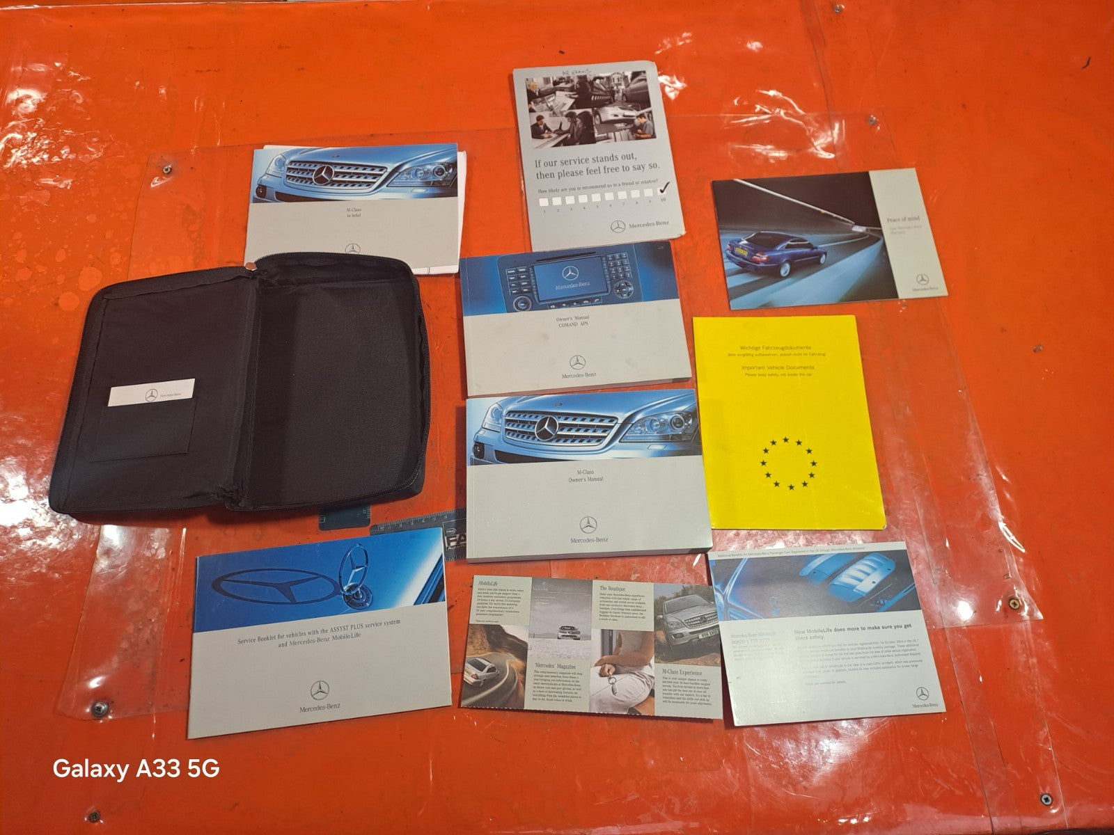 ✅2006 MERCEDES ML320 W164 3.0D OWNERS MANUAL WITH WALLET + WARRANTY A069 - Image 4