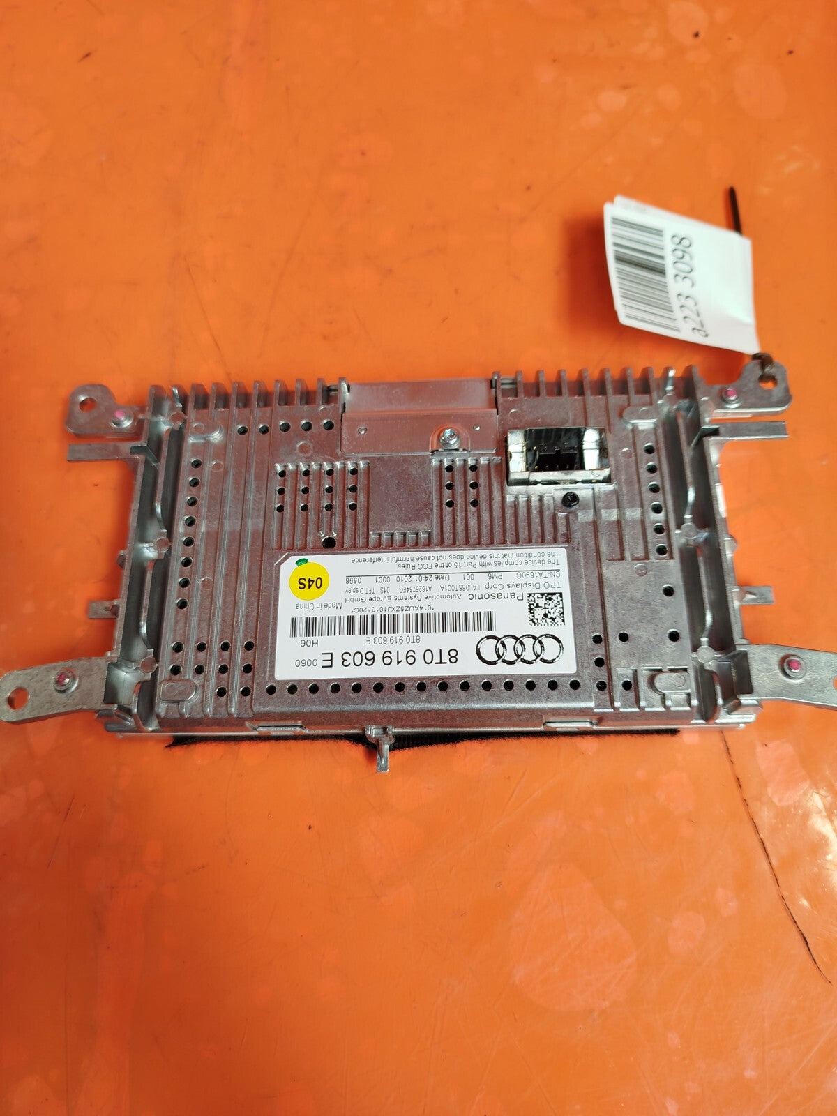 ✅AUDI A5 S LINE 2.0 PETROL 2010 STEREO SAT NAV DISPLAY SCREEN 8T0919603E A223 - Image 7