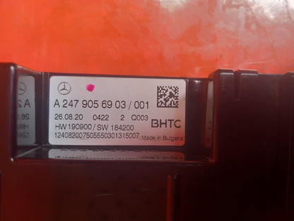 Mercedes A Class W177 A/C Heater Climate Control Panel A2479056903 Warranty xAA - Image 12