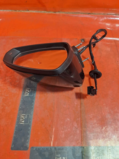 ✅2013 AUDI A3 8V 1.6D FRONT RIGHT WING MIRROR BLACK Z9Y + WARRANTY A338 - Image 7