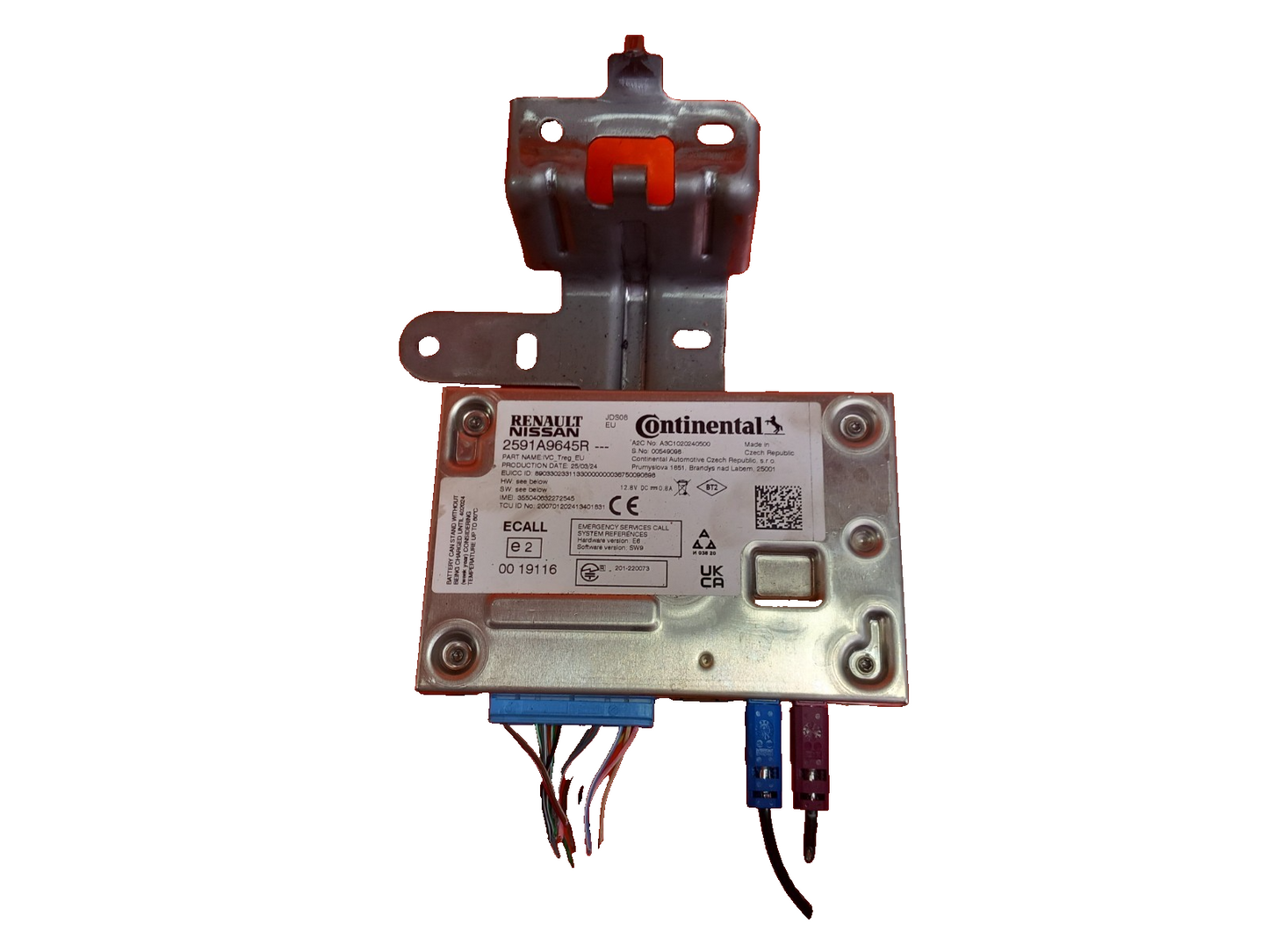 2024 Dacia Jogger Telematics Control Unit ECU 2591A9645R Warranty A391 - Image 1