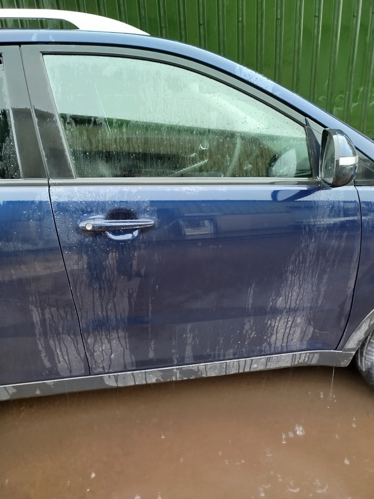 ✅SSANGYONG KORANDO ELX 2.2 DIESEL 2018 FRONT RIGHT DOOR BARE BLUE Warranty A329 - Image 1