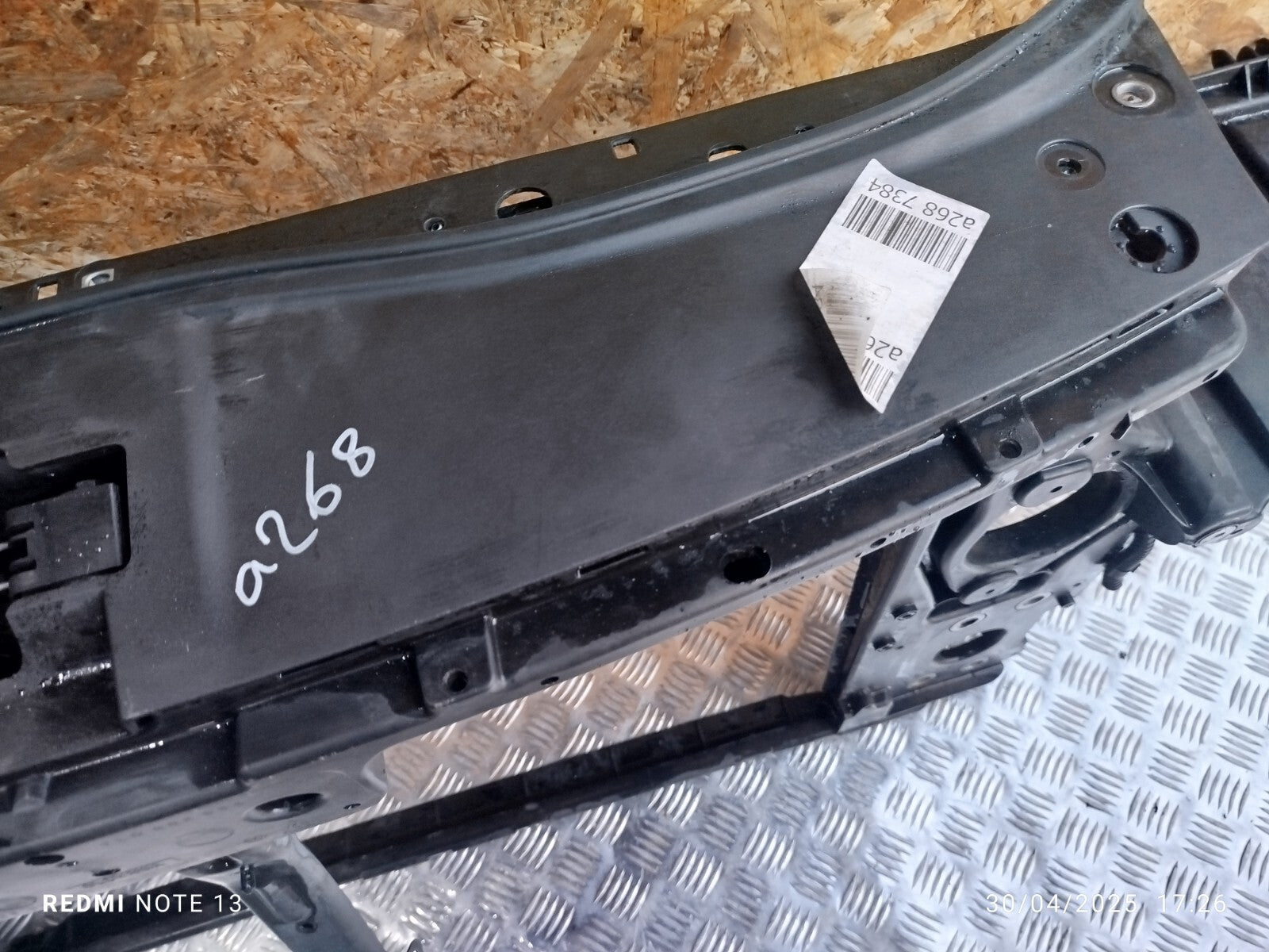 ✅PORSCHE CAYENNE V6 3.6 PETROL 2010 FRONT SLAM PANEL RADIATOR SUPPORT 7L0907341A - Image 8