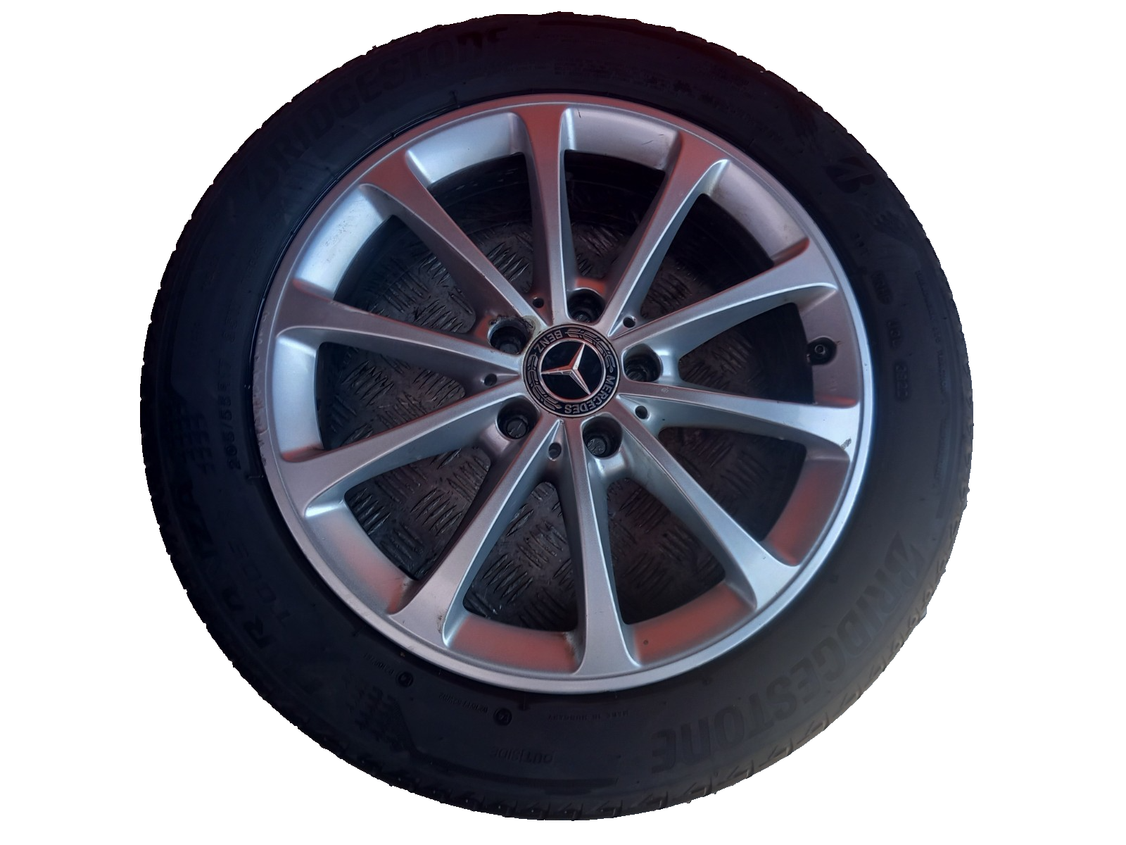 2019 Mercedes A Class W177 Alloy Wheel w/ Tyre 205/55 R17 A1774010300 A382 - Image 1