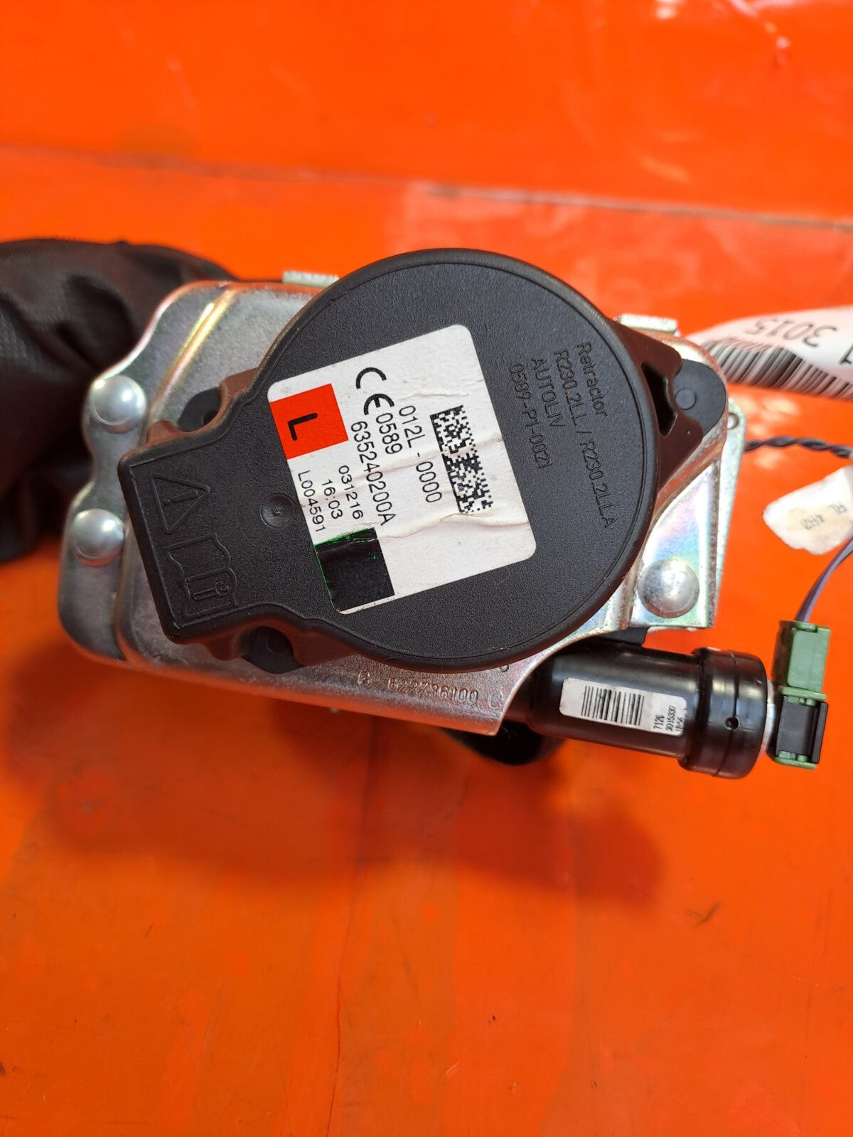 ✅2017 BMW 2 SERIES F45 SEAT BELT FRONT LEFT 635240200A + WARRANTY A231 - Image 6