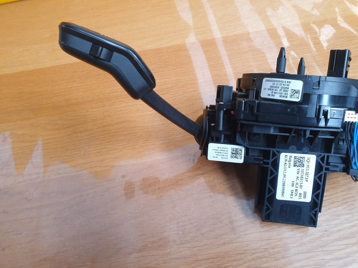 ✅2022 VW GOLF MK8 1.4P COMBINATION SWITCH STALK SQUIB 5Q1953549D + WARRANTY A089 - Image 6