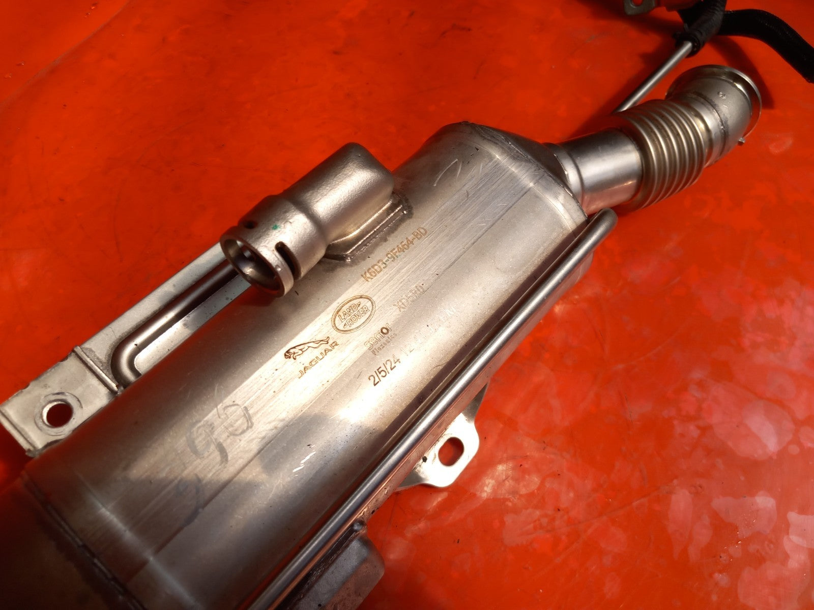 2025 Land Rover Defender L663 EGR Cooler K6D3-9F464-BD Warranty A396 - Image 4